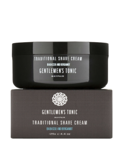 Babassu & Bergamot Traditional Shave Cream - 125g - by Gentlemen'S Tonic