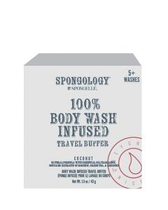 SPONGOLOGY TRAVEL BUFFER - COCONUT 5+ washes, 43g