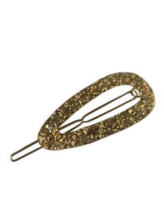 Gold Plated Hair Pin with Sedimentary Finishing