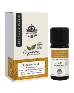 Organic Frankincense Essential Oil - 10ml - by Aroma Tierra