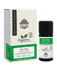 Organic Tea Tree Essential Oil - 10ml - by Aroma Tierra
