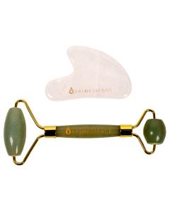  Jade Roller & Gua Sha Tool - Facial Massage Set
