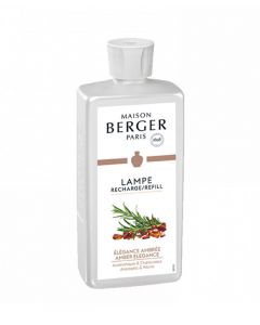 MAISON BERGER Elégance Ambrée / Amber Elegance Lampe Berger Refill for Home Fragrance Oil Diffuser