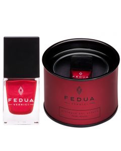 Fedua Ultimate Gel Effect Nail Paint - Pearl Rouge 11ml | ELUXURA