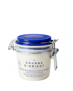 Orient Shea Butter With Argan Oil- Orange Blossom - 200G - by Charme D'Orient