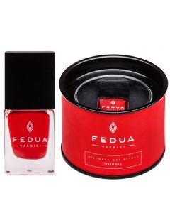 Fedua Ultimate Gel Effect Nail Paint - Warm Red | BALMESSENCE